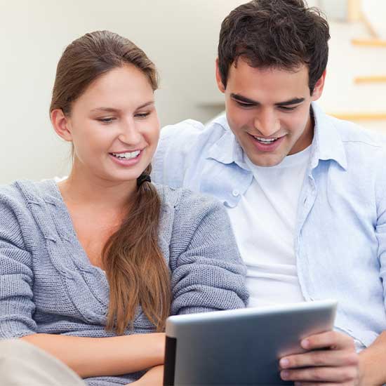 Couple receiving counseling from Counseling Now