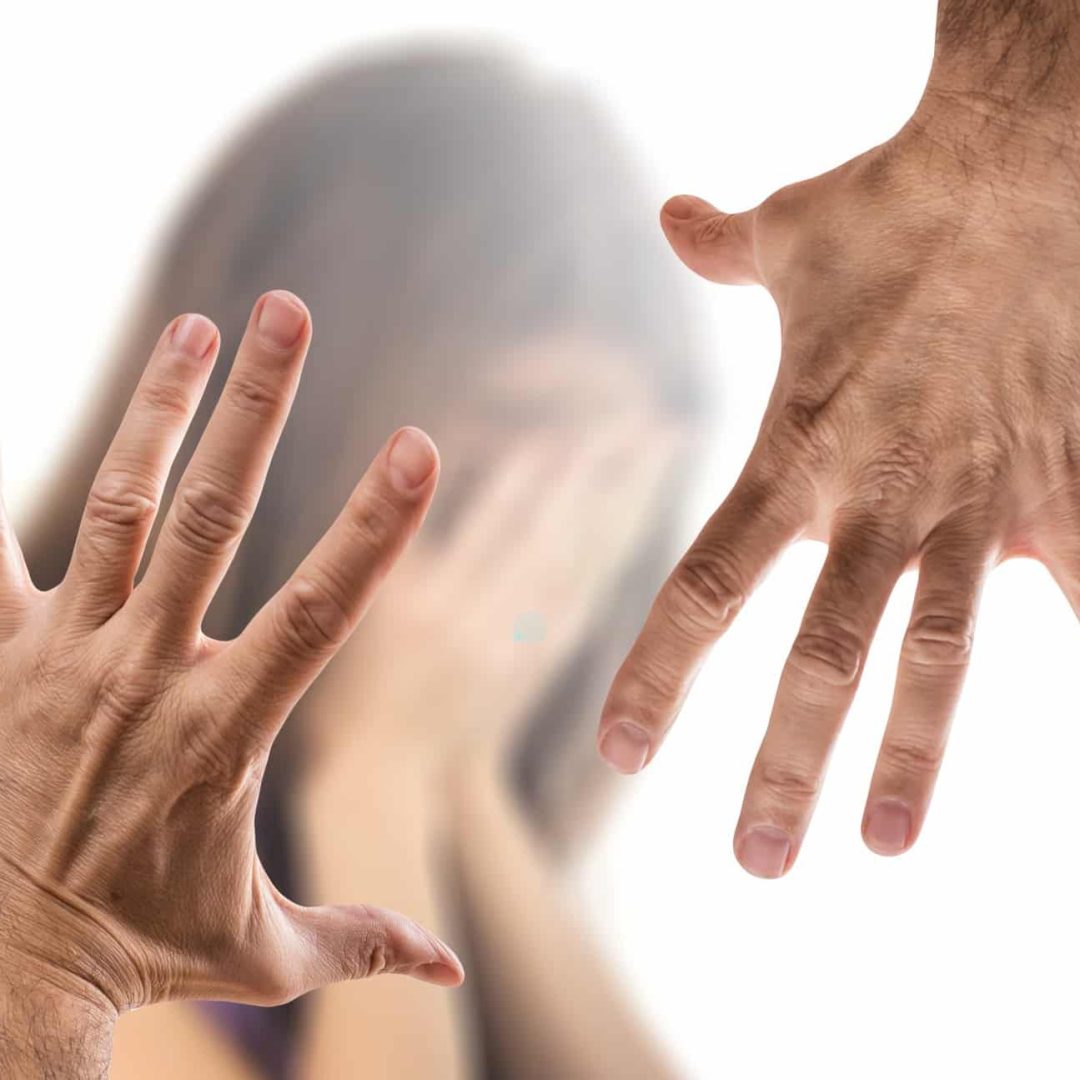 A sadist hurting another person